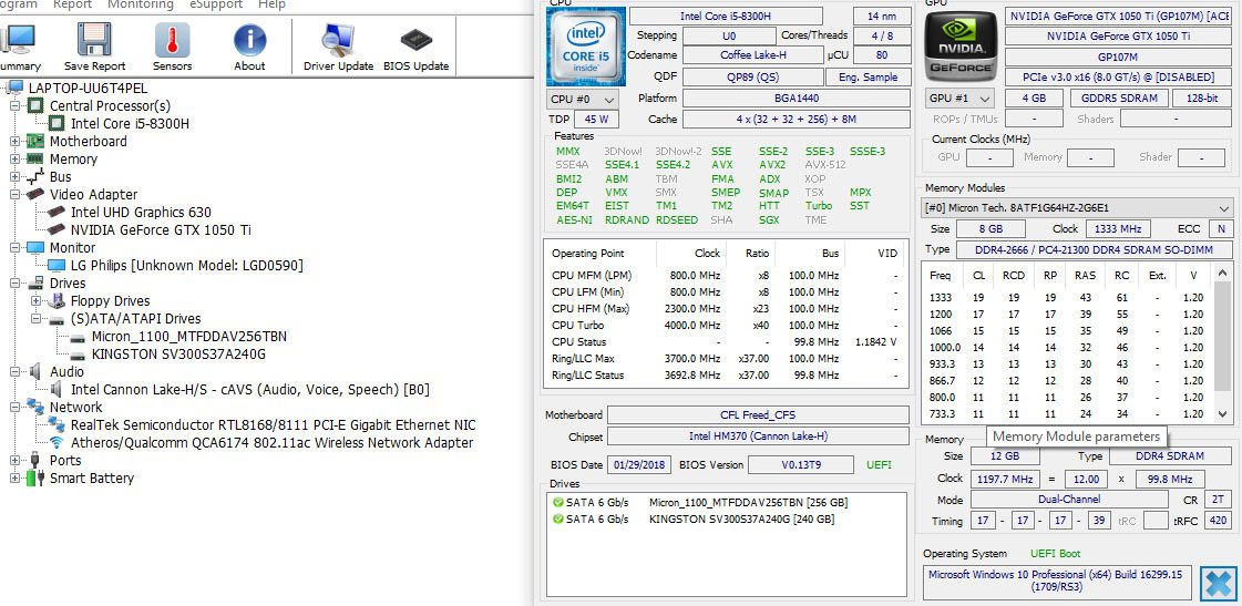 Tropisch Stemmen Aardewerk Intel Core i5-8300H benchmarks (Coffee Lake, 8th gen) vs i7-7700HQ, i5-7300HQ  and i7-8550U