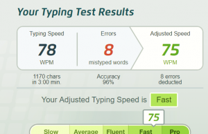 typing test 1