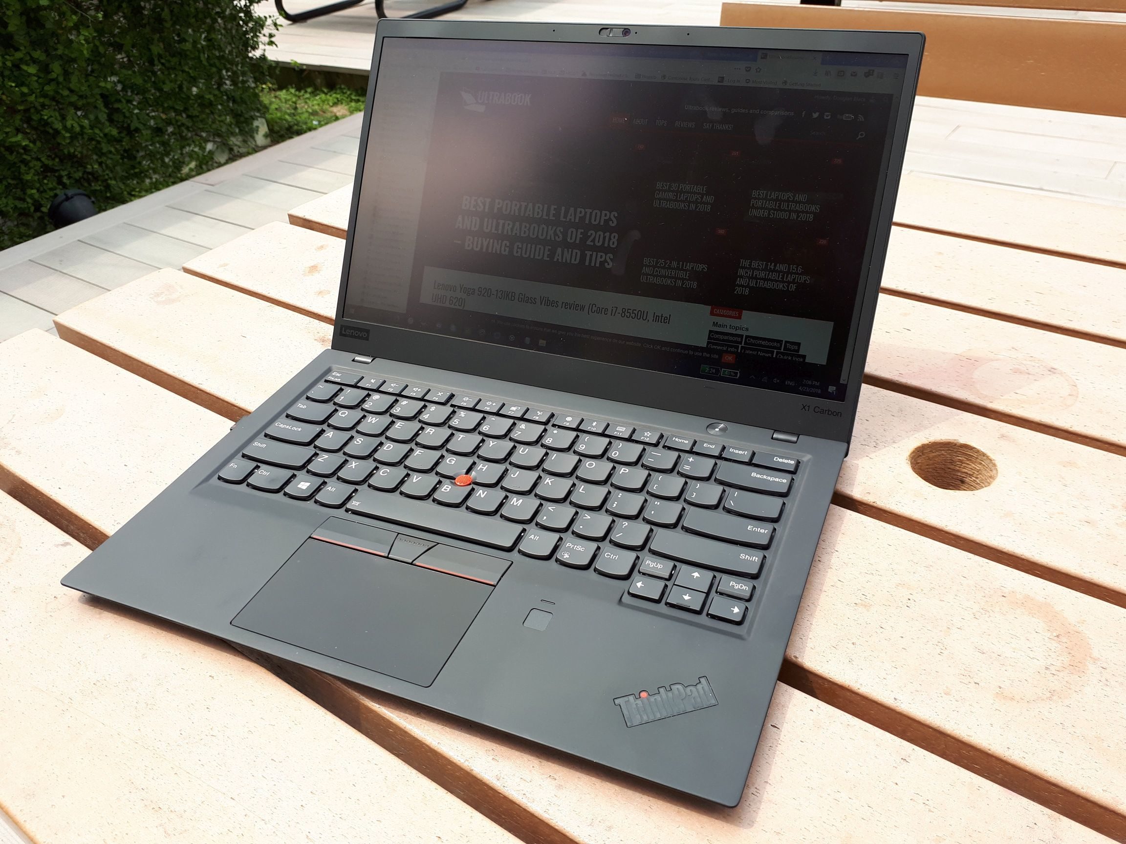 The Lenovo X1 Carbon Gen 6