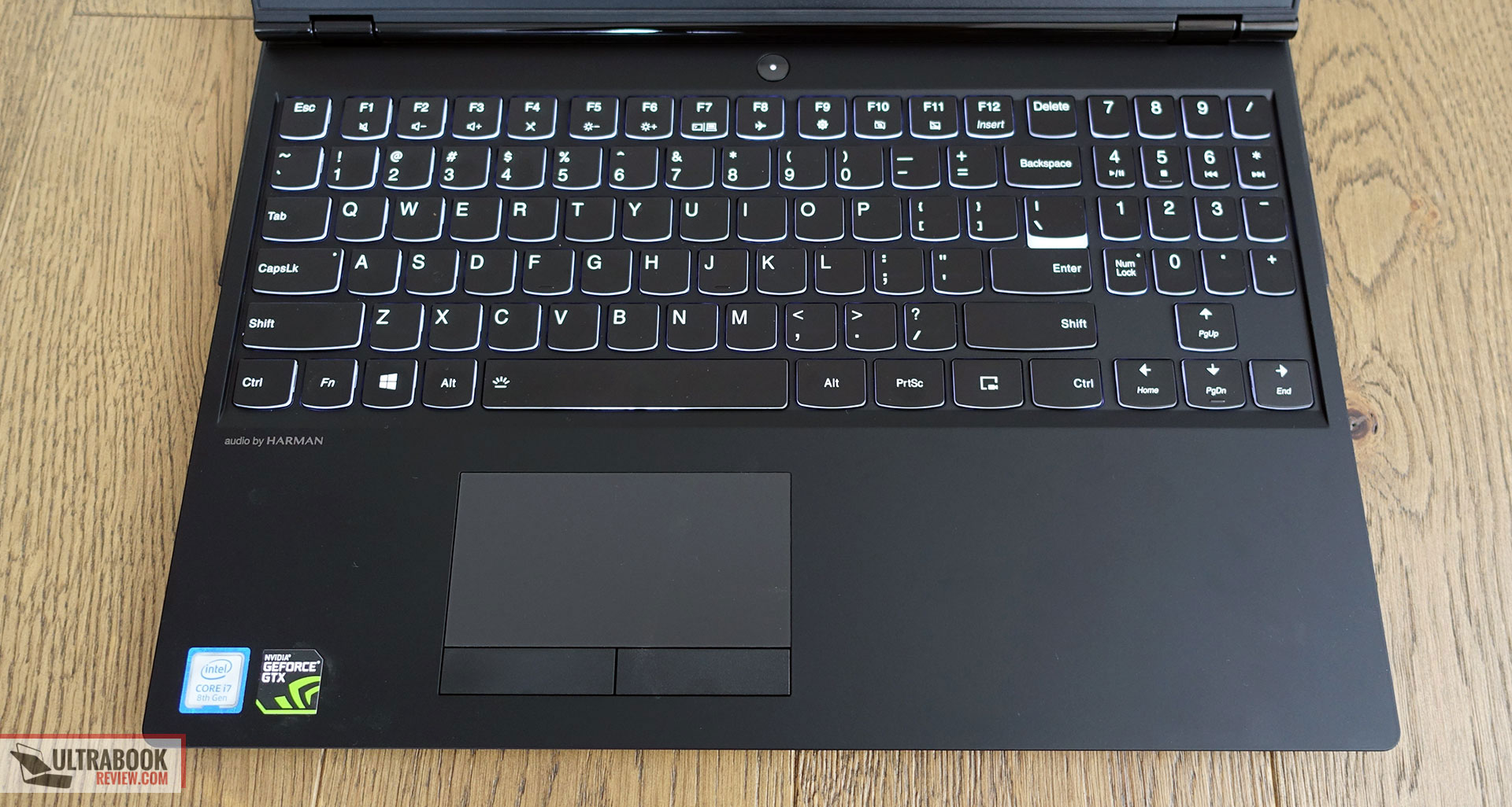 keyboard clickpad layout