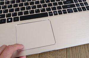 clickpad finger sensor