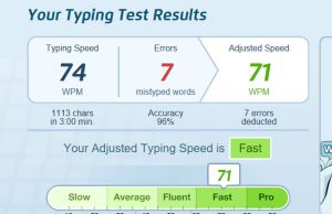 typing test 1