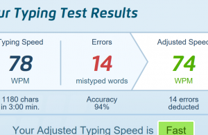 typing test