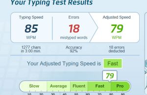 typing test