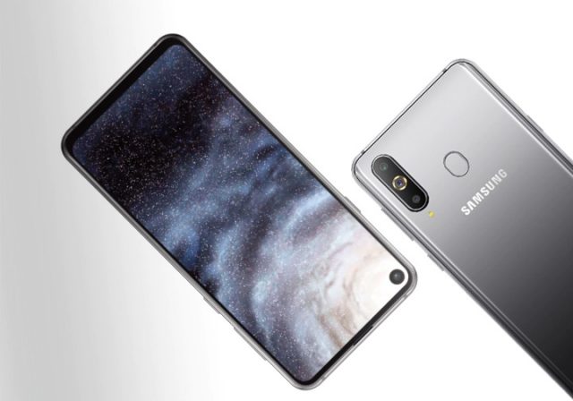 samsung galaxy a8s front back