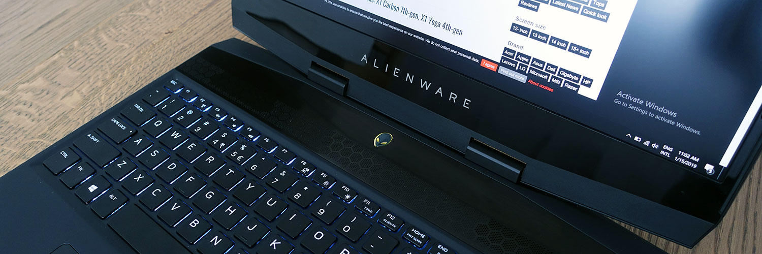 Alienware m15 Review (i7-8750H, GTX 1070 Max-Q, UHD screen)