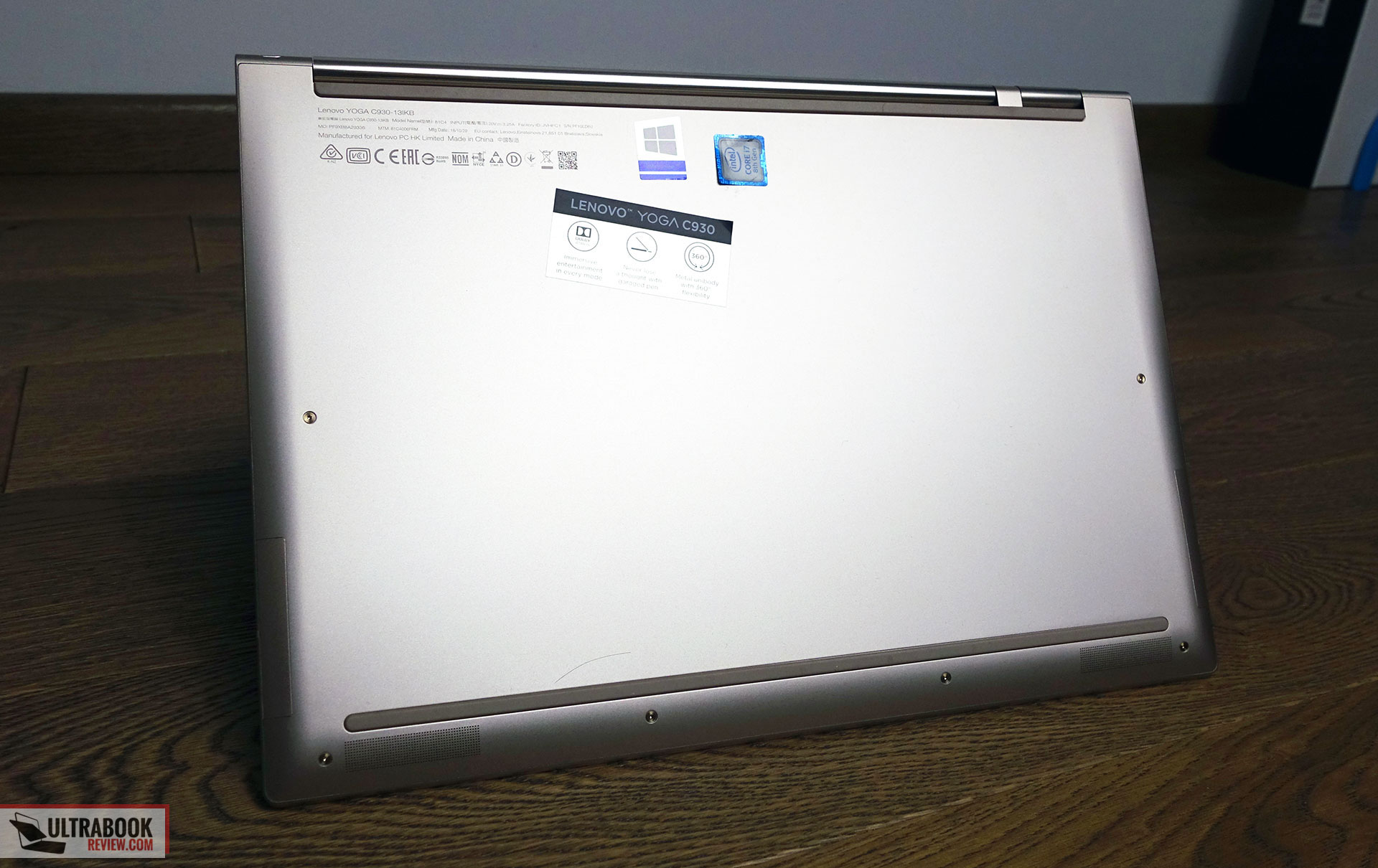 Lenovo Yoga C930 review (i7-8550U, 16 GB RAM, UHD screen)