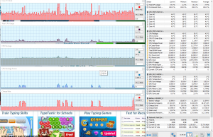 perf temps typing