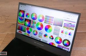 screen colors angle