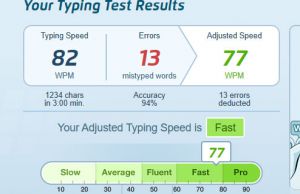 typing test 3