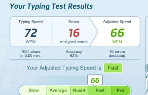 typing test