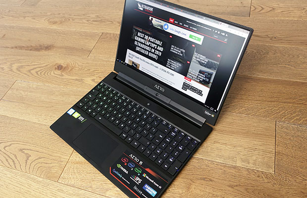 Gigabyte Aero 15 X9 review and benchmarks (i7-8750H, RTX 2070 Max