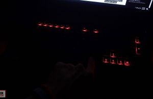 keyboard function lights