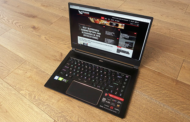 Himmel Narkoman Donau MSI GS65 Stealth Thin 8SG review (Core i7, RTX 2080 Max-Q)