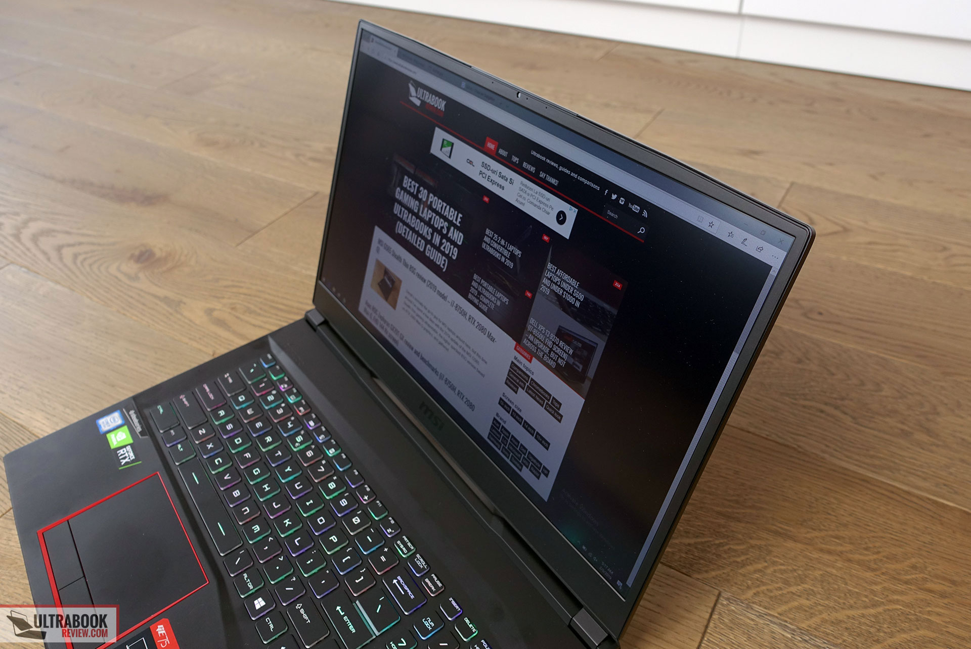 MSI GE75 Raider 8SE review and benchmarks (i7, RTX 2060)