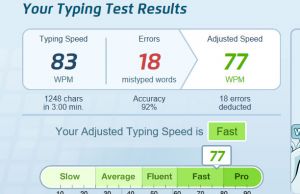 typing test 2