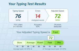 typing test 3