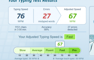 typing test