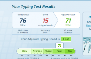 typing test 1