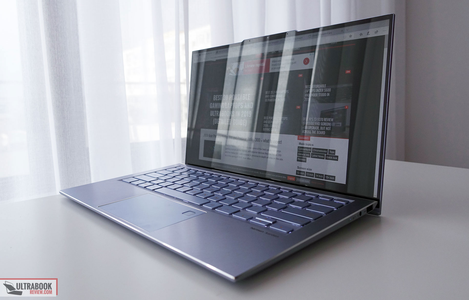 Asus ZenBook S13 review (UX392FN - Core i7, MX150)