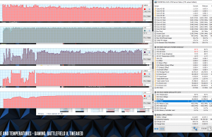 perf temps gaming battlefield5 tweaked