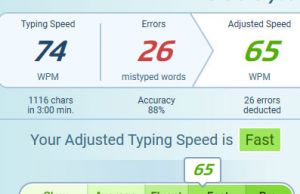 typing test 1