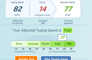 typing test 1