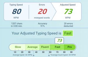 typing test