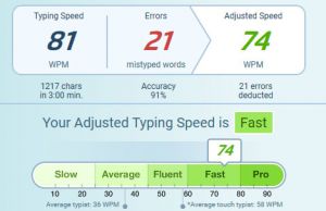 typing test