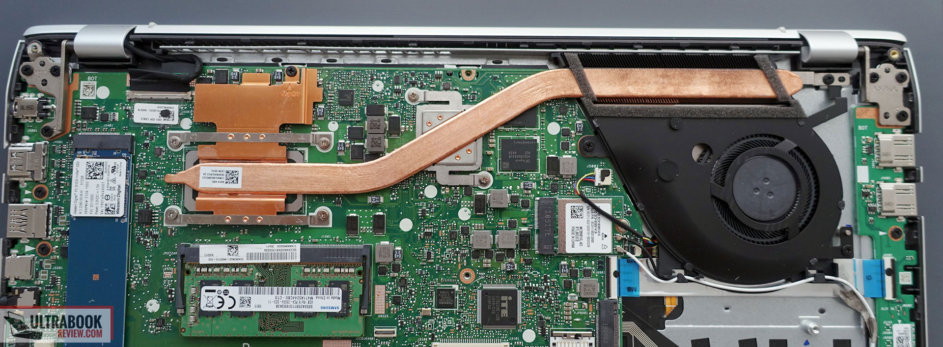 Asus VivoBook S15 review - thermal module
