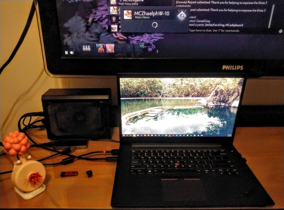 eGPU Compatibility Report: Lenovo ThinkPad X1 Extreme + Aorus RTX 2070 ...
