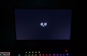 Asus ROG Strix Scar III G531GW display screen bleed