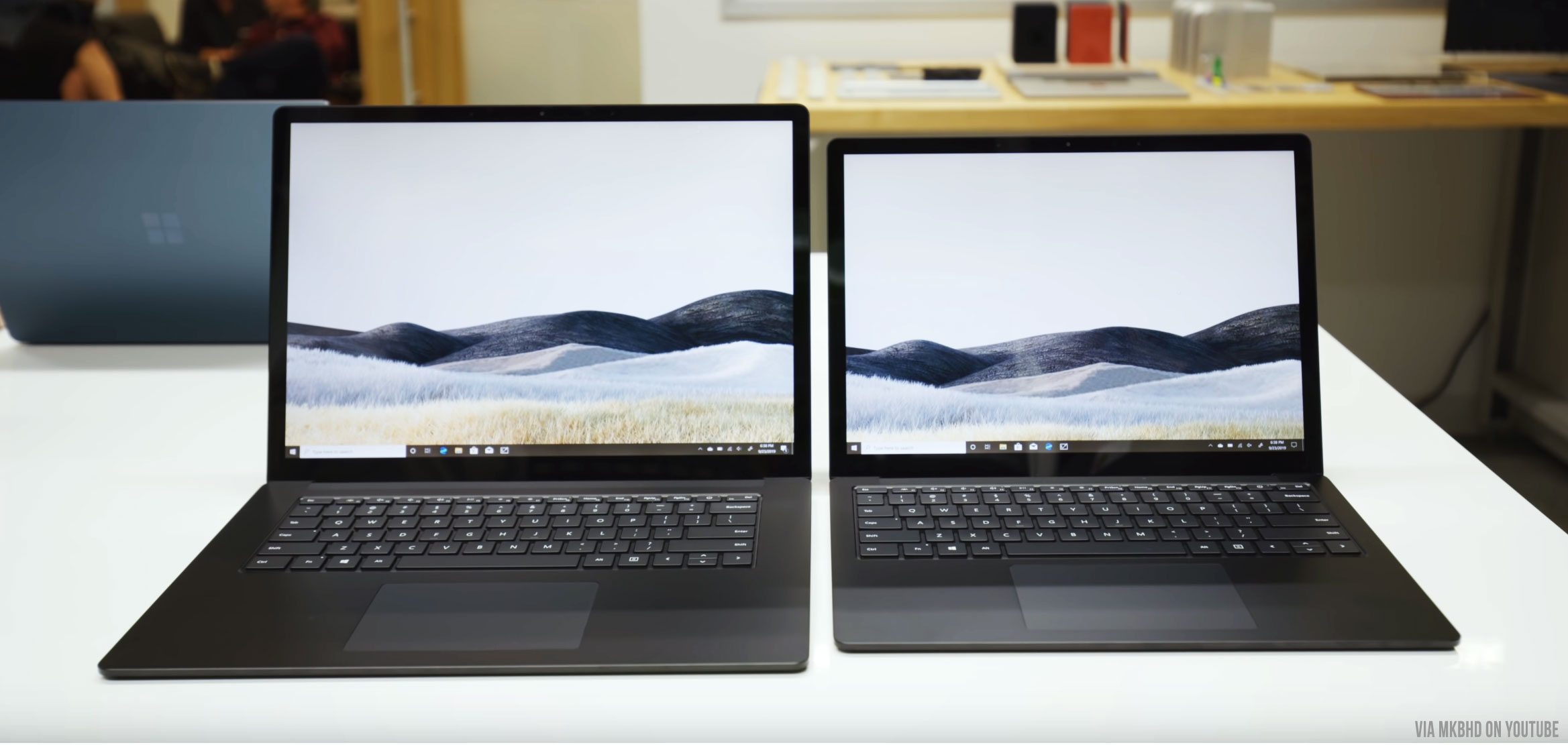 Surface Laptop 3 15 vs Dell XPS 15, ThinkPad X1 Extreme/P1 and MacBook