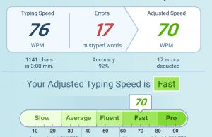 typing test