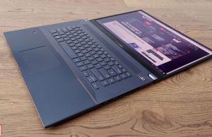 exterAsus StudioBook Pro W700 - flat screen