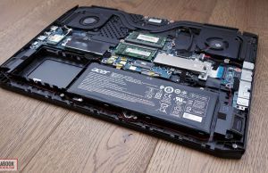 Acer ConceptD 5 Pro - internals and disassembly, battery