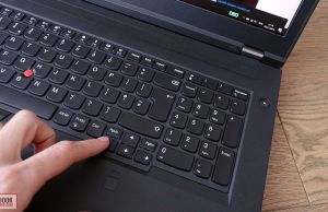 Lenovo ThinkPad P73 - arrows and numpad