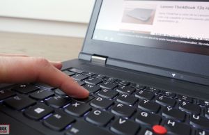 Lenovo ThinkPad P73 - keyboard stroke