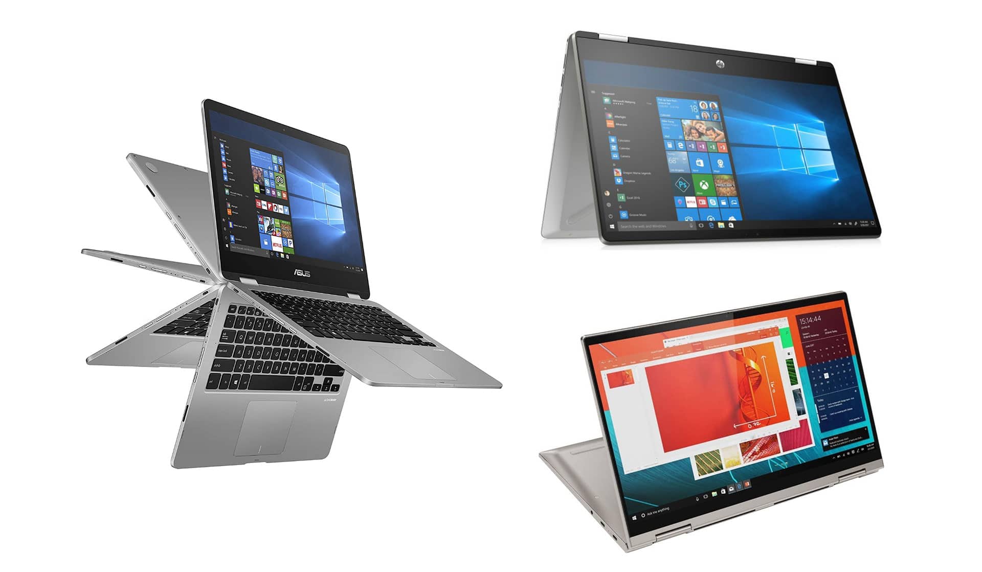 2 in 1 Laptops, Tablet Laptops, Convertible Laptops