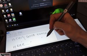 screenpad writing