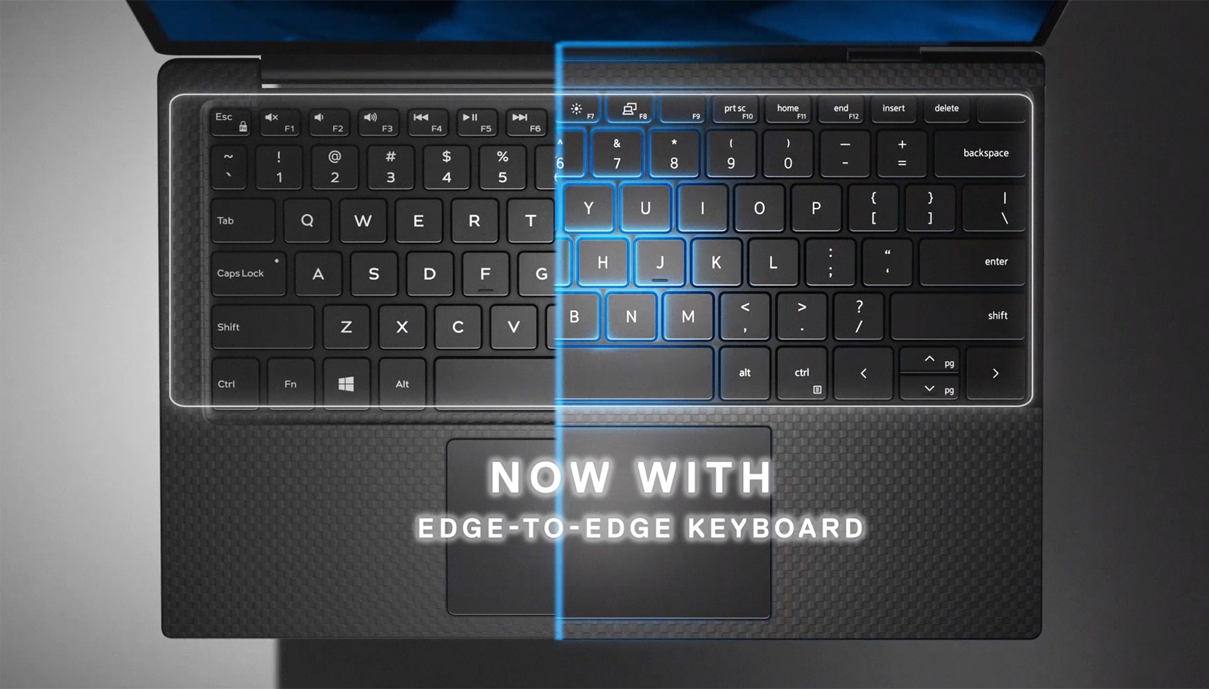 Dell XPS 13 9300 keyboard redesign