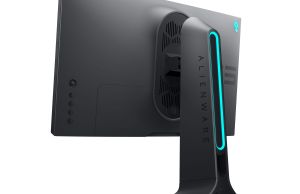 Alienware 25 AW2521HF gaming monitor - back and base