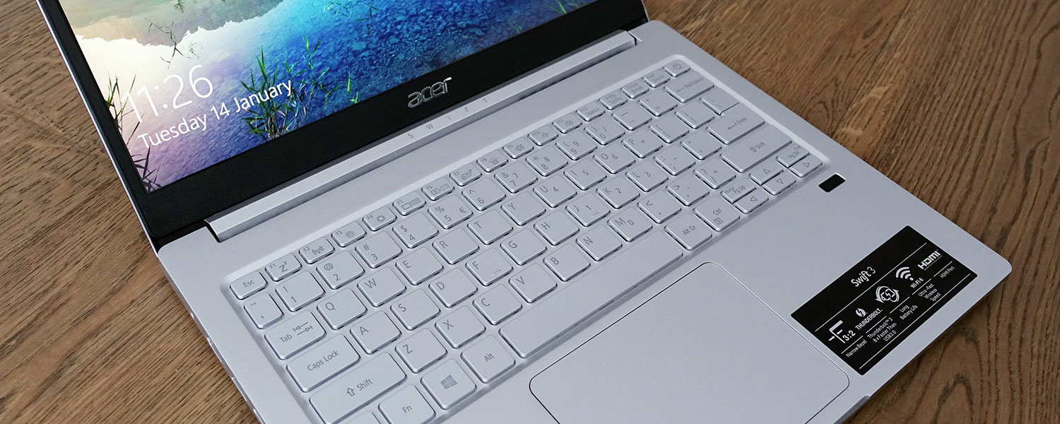 Acer Swift 3 SF313-52 review (3:2 display, IceLake hardware)