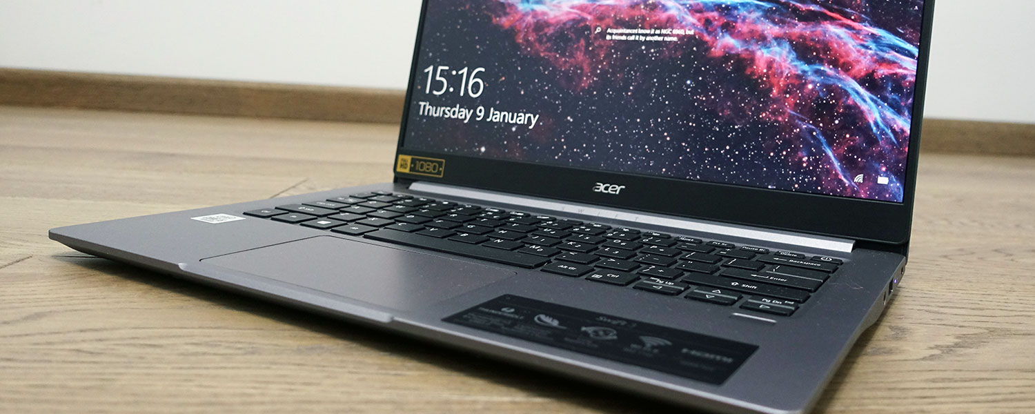 Acer Swift 3 SF314-57 review (Core i5 IceLake)