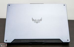 Asus TUF Gaming A15 FA506 - exterior metal design