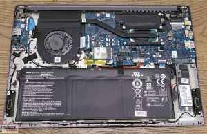 Acer Swift 3 SF314-57 internals and dissasembly