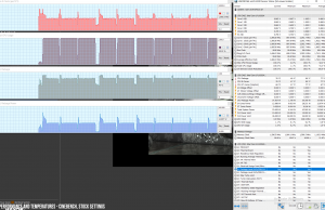 perf temps cinebench 1