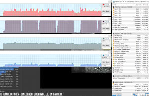 perf temps cinebench uv battery 1