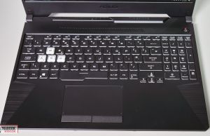 keyboard clickpad