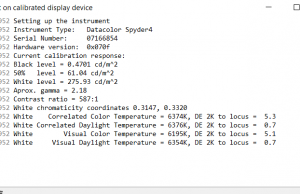 screen report cali